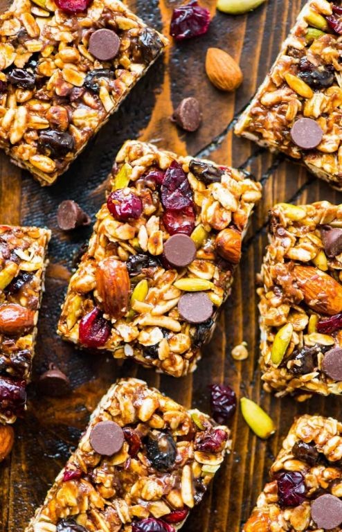 Healthy No Bake Granola Snack Mix