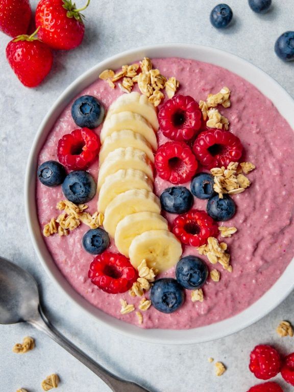 Healthy Quaker Oats Smoothie Bowl