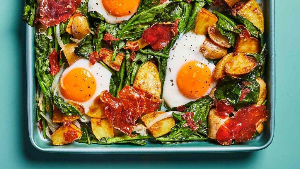 Healthy Sheet Pan Breakfast Bake
