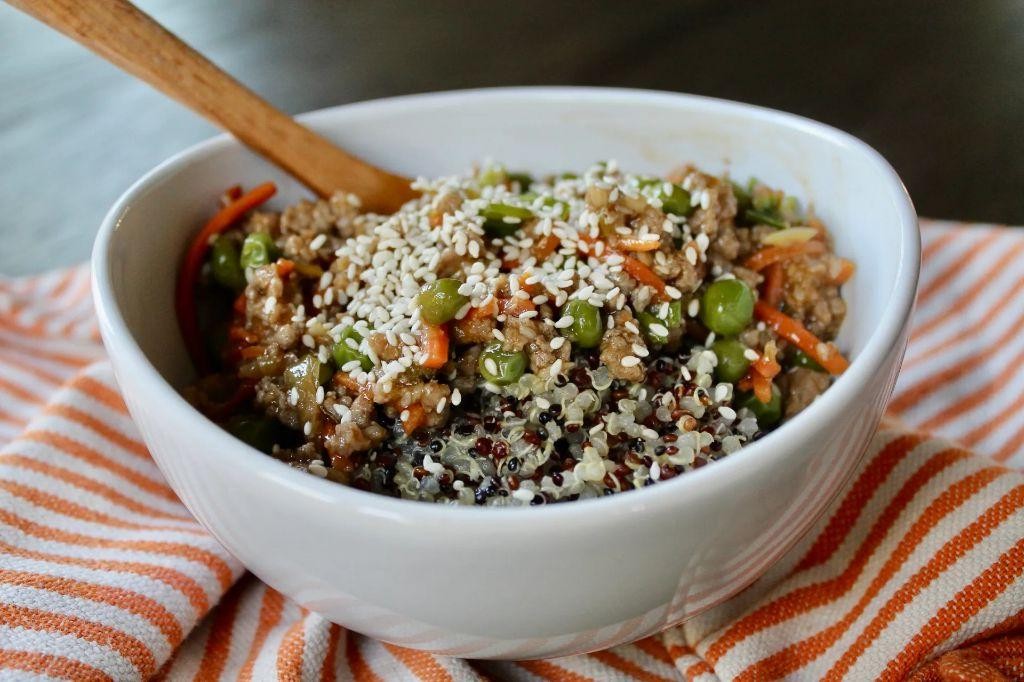 Healthy Turkey and Quinoa Bowl