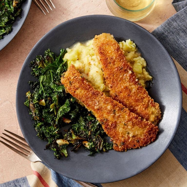 Herb Crusted Grilled Rockfish