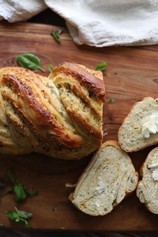 Herb and Cheese Swirl Bread