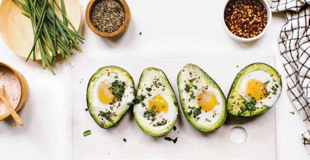 Herb-Crusted Baked Avocado Boats