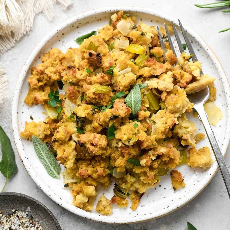 Herb-Infused Cornbread Dressing