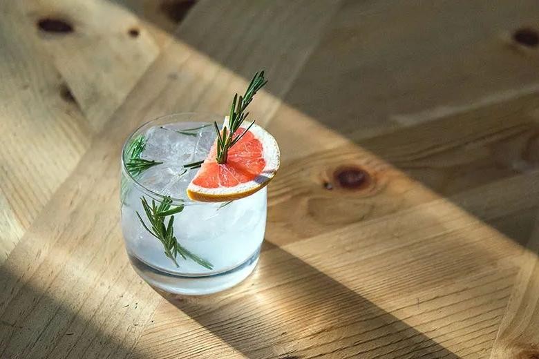 Herbal Rosemary Gin and Tonic