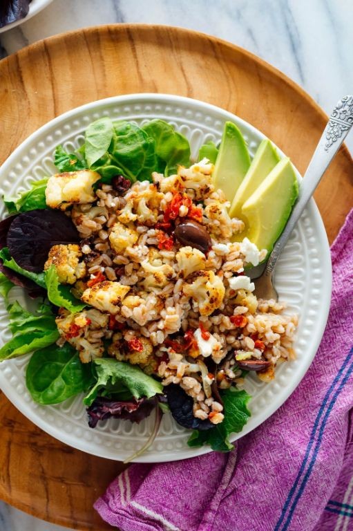 Herbed Cauliflower and Farro Salad