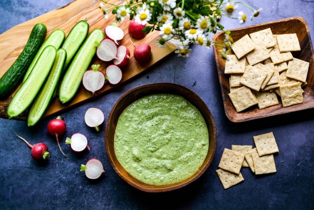 Herbed Chickpea Yogurt Dip