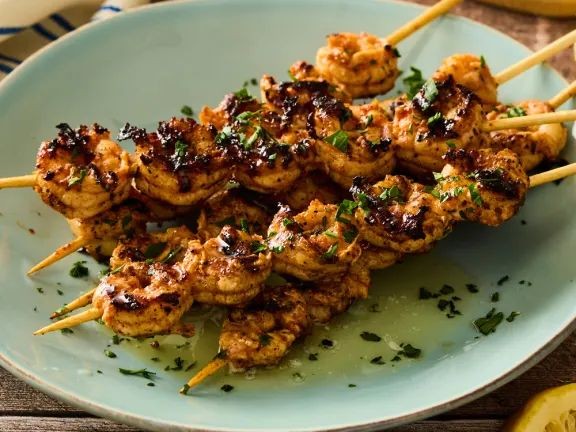 Herbed Grilled Shrimp Skewers