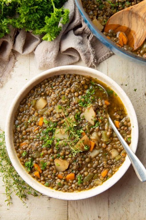 Herbed Lentil Soup