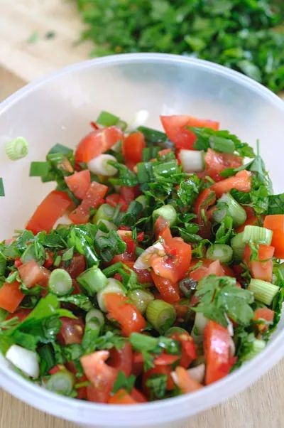Herbed Tomato Salsa with Parsley