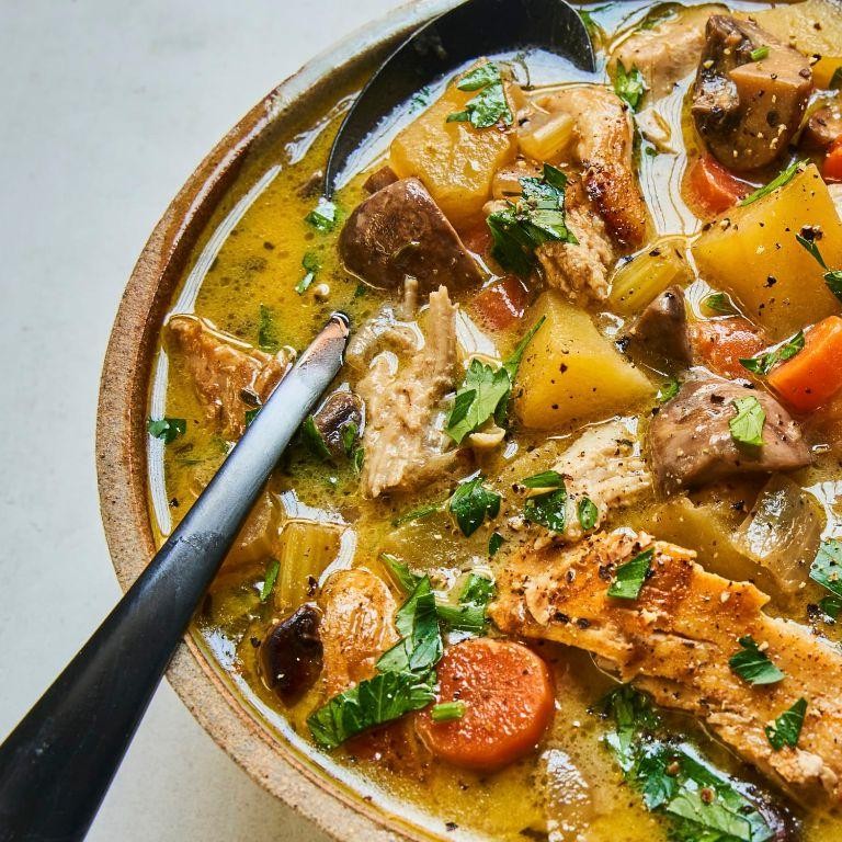 Herbed Turkey and Vegetable Stew
