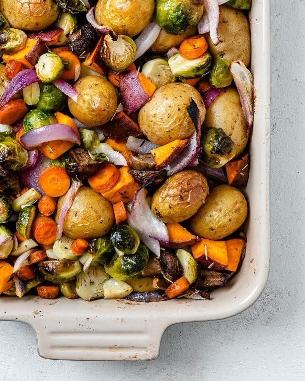 Herbed Twinadime Roasted Vegetables