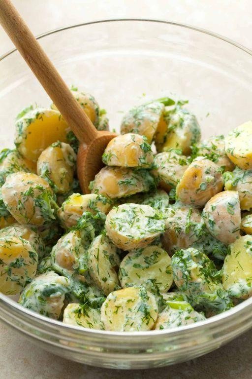 Herbed Yogurt Potato Salad