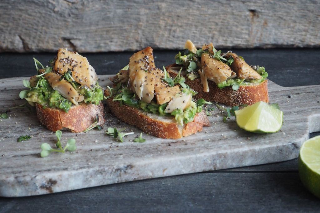 Herring and Avocado Toast