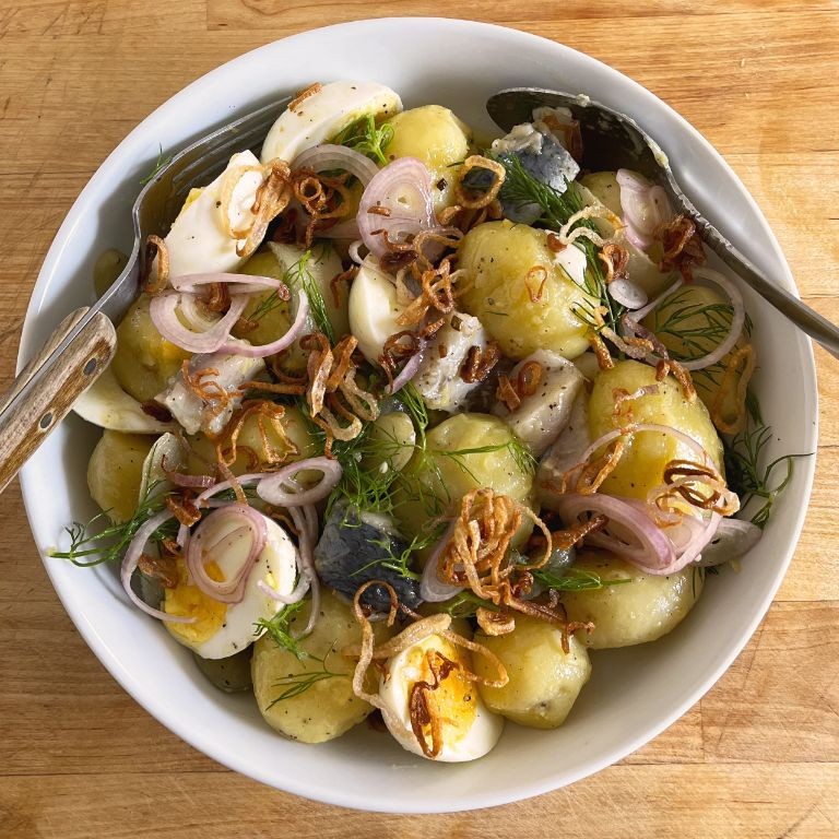 Herring and Dill Potato Salad