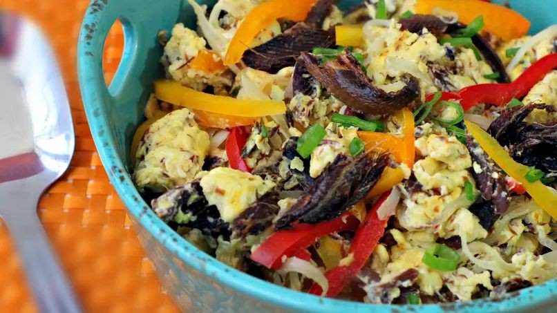 Herring and Egg Breakfast Scramble