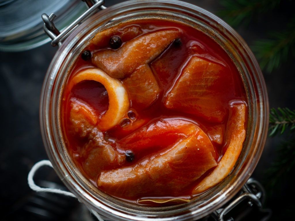 Herring and Tomato Stew
