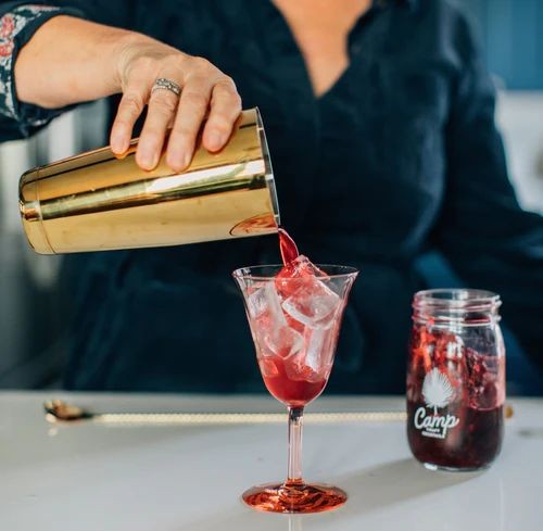 Hibiscus and Lemon Detox Drink