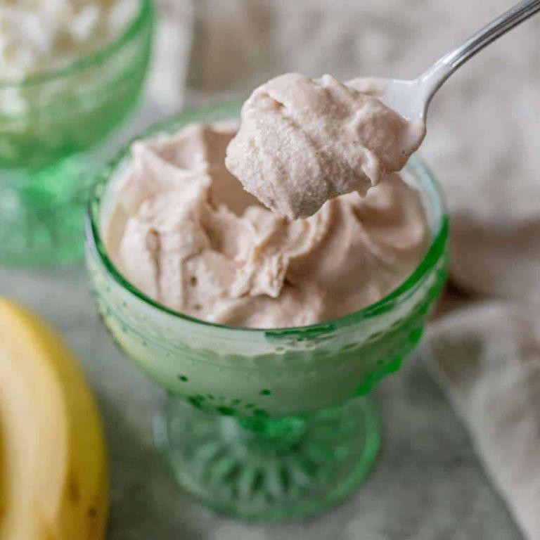 High-Protein Blended Cottage Cheese Ice Cream