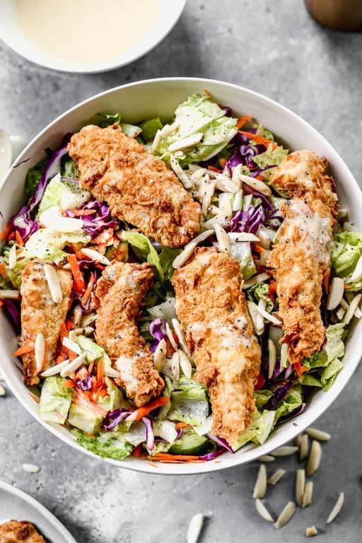 Homemade Applebee’s-Style Chicken Salad with Almonds