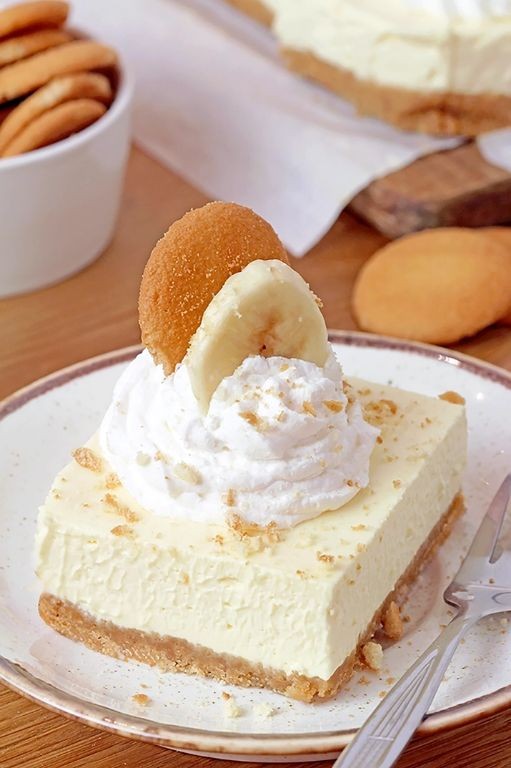 Homemade Banana Pudding Cheesecake Fusion