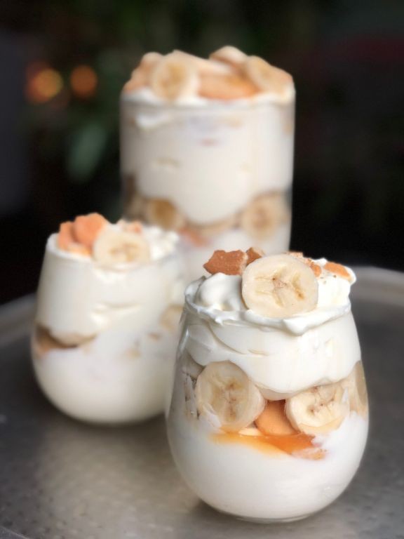 Homemade Banana Pudding with Bourbon Infusion