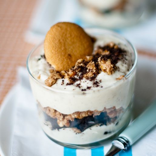 Homemade Banana Pudding with Peanut Butter Crunch