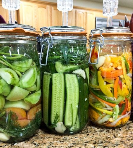 Homemade Fermented Vegetables