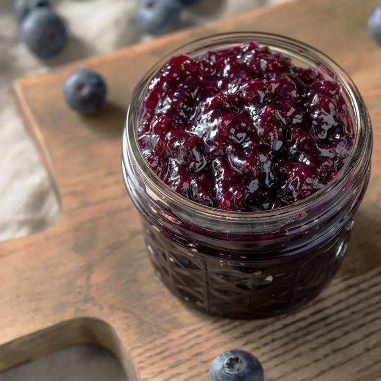 Homemade Huckleberry Jam