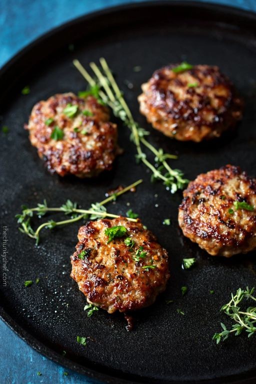 Homemade Maple Breakfast Sausage Patties