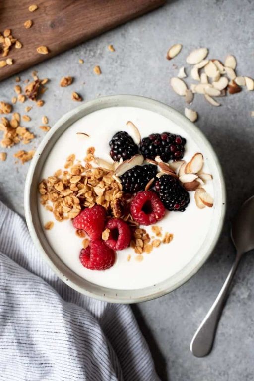 Homemade probiotic yogurt