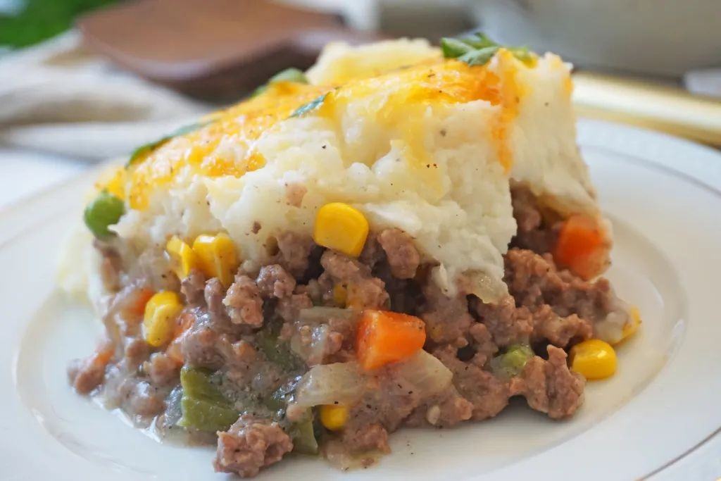 Homestyle Beef and Pork Shepherd’s Pie