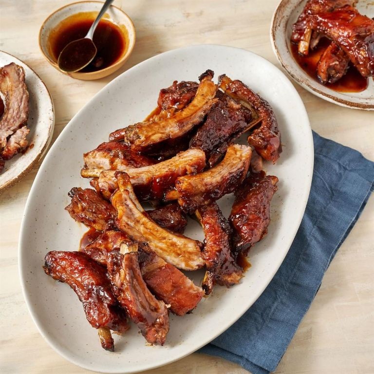 Honey Garlic BBQ Ribs