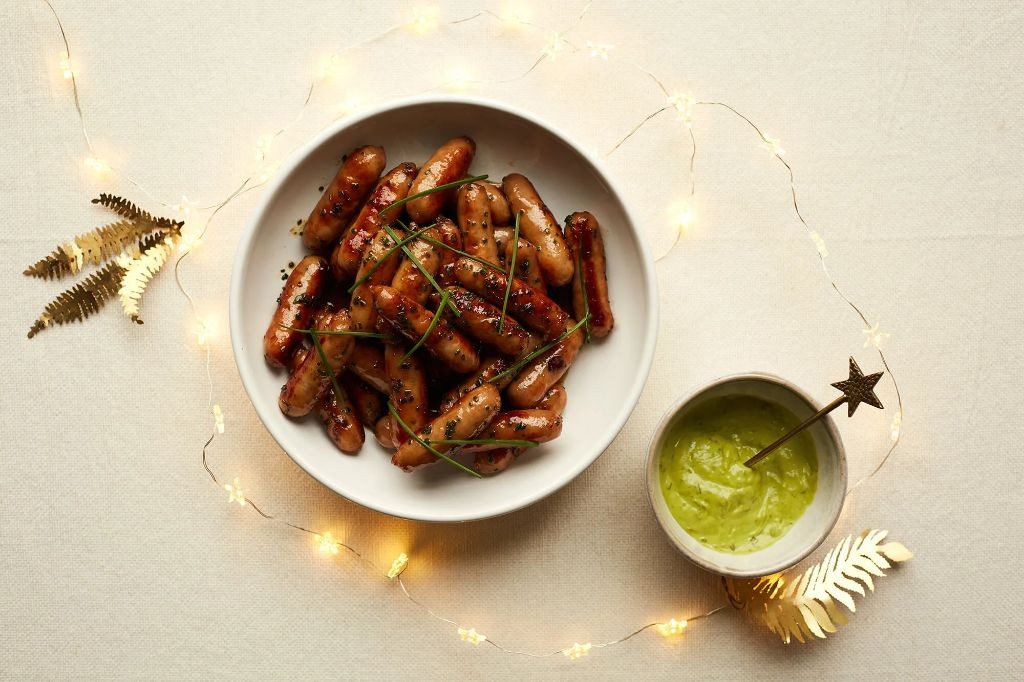 Honey Garlic Glazed Cocktail Sausages