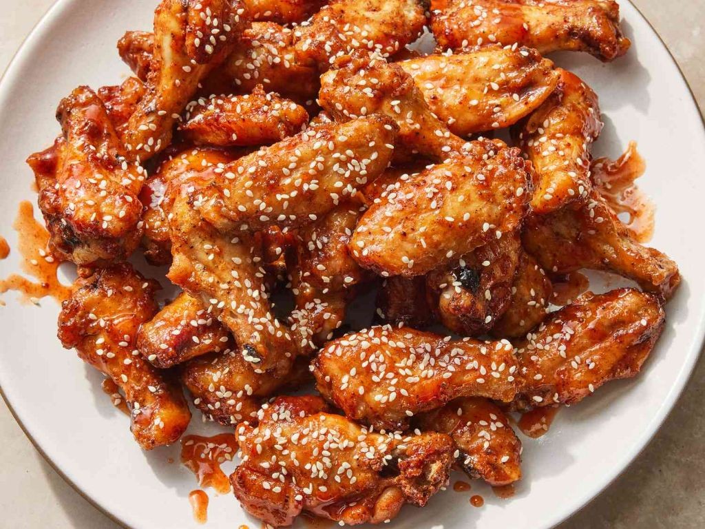 Honey Garlic Sriracha Wings