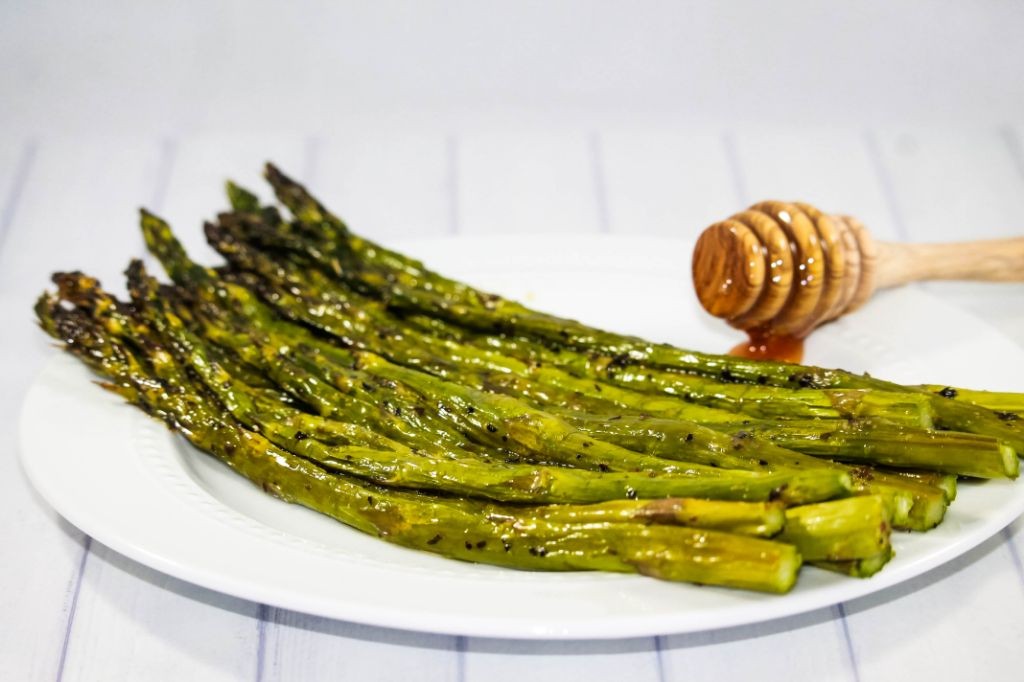 Honey Glazed Sauteed Asparagus