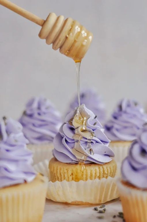 Honey Lavender Whipped Buttercream Frosting