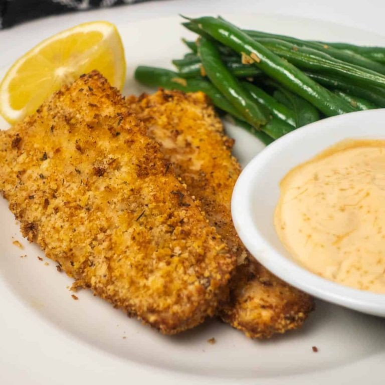Honey Mustard Air Fryer Mahi Mahi