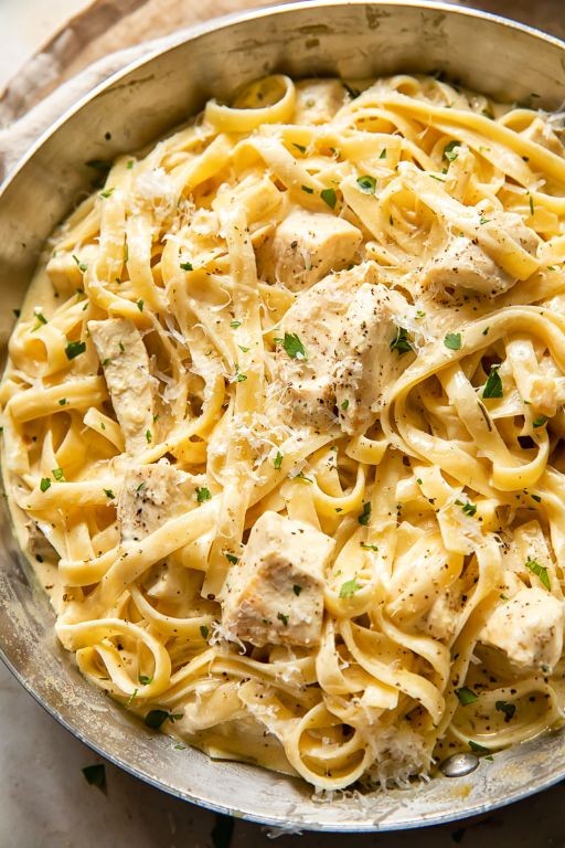 Honey Mustard Chicken and Noodles