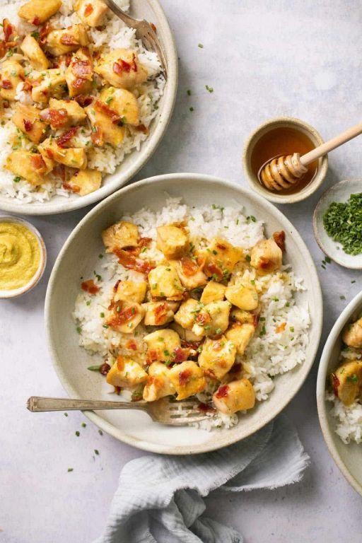 Honey Mustard Chicken and Rice