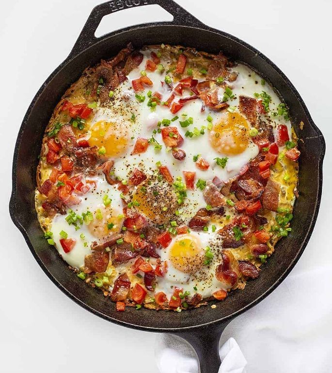 Hot Brown Breakfast Skillet