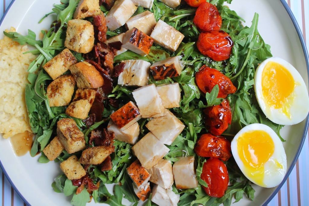 Hot Brown Salad