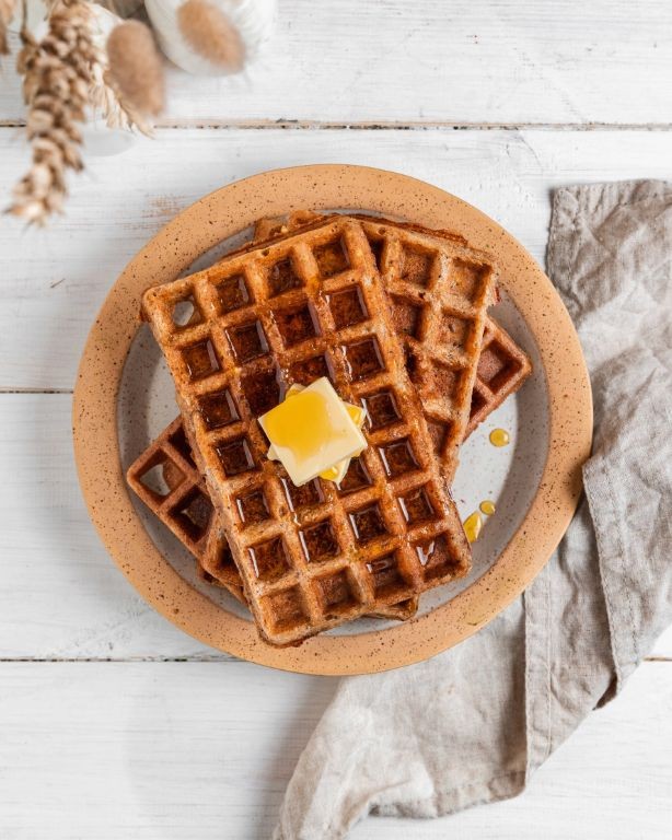 Hot Brown Waffles