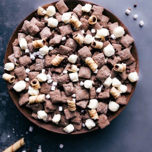 Hot Cocoa Marshmallow Chex Mix