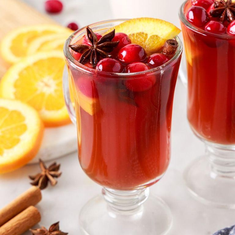 Hot Cranberry Tea Punch
