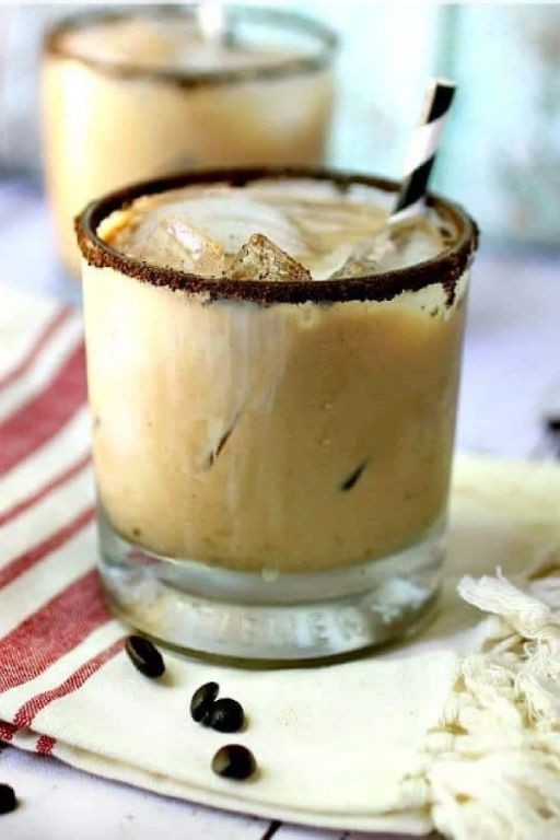 Iced Coffee Rum Shake with Appletons