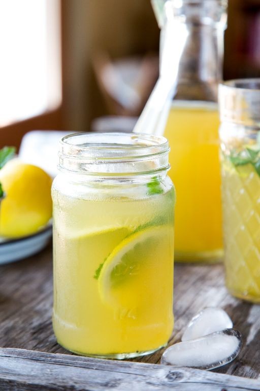 Iced Ginger Mint Green Tea