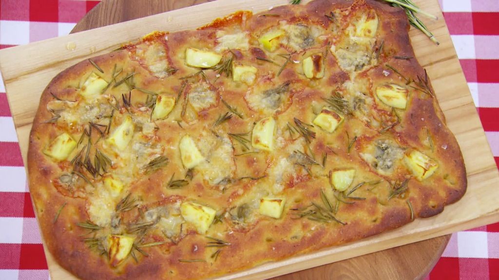 Idaho Potato and Rosemary Focaccia