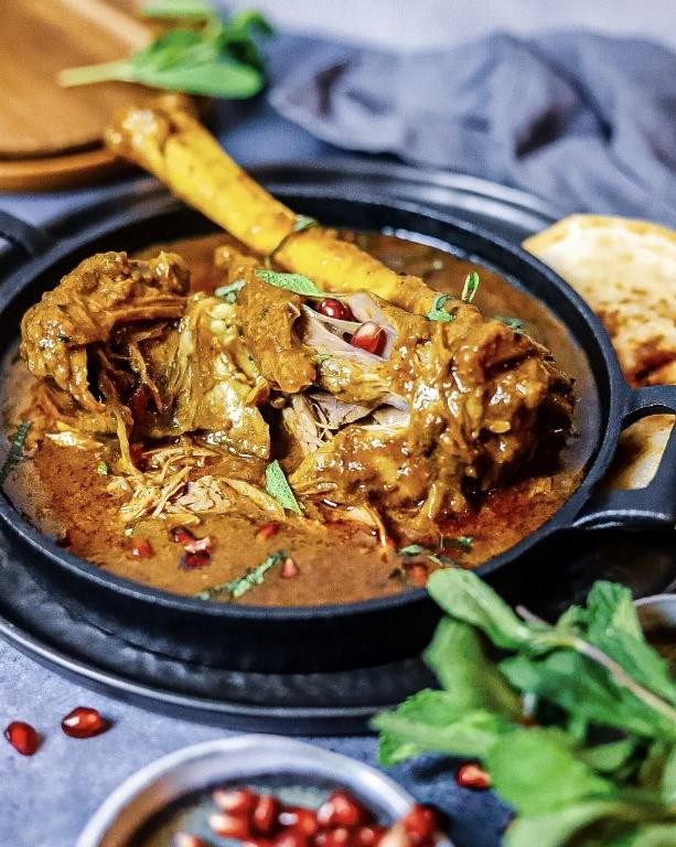 Indian Spiced Lamb Shanks in Coconut Curry