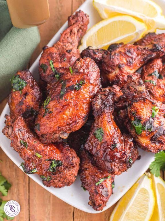 Indian Tandoori Spiced Chicken Wings